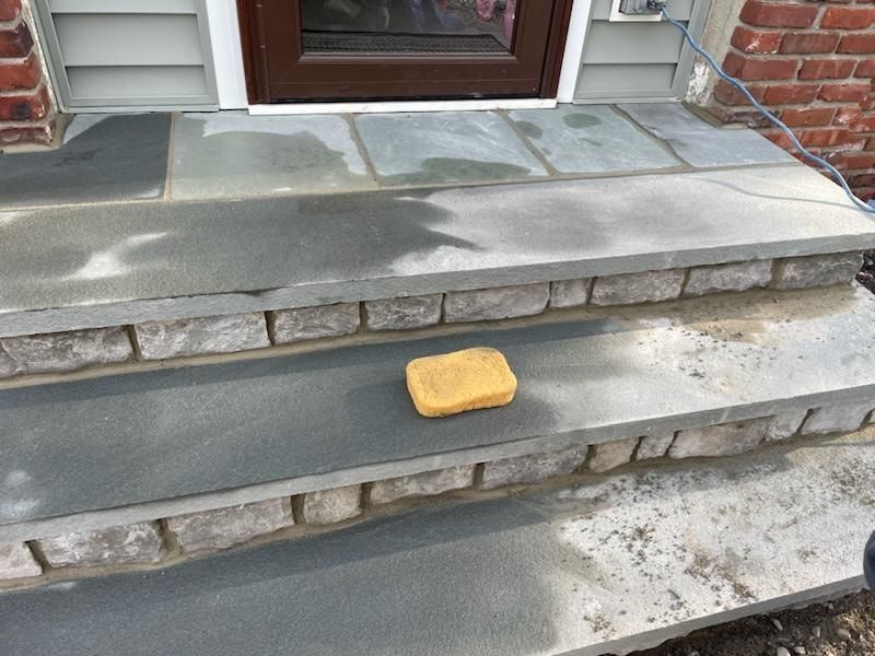 Step Installation for McClelland Masonry in West Long Branch, NJ