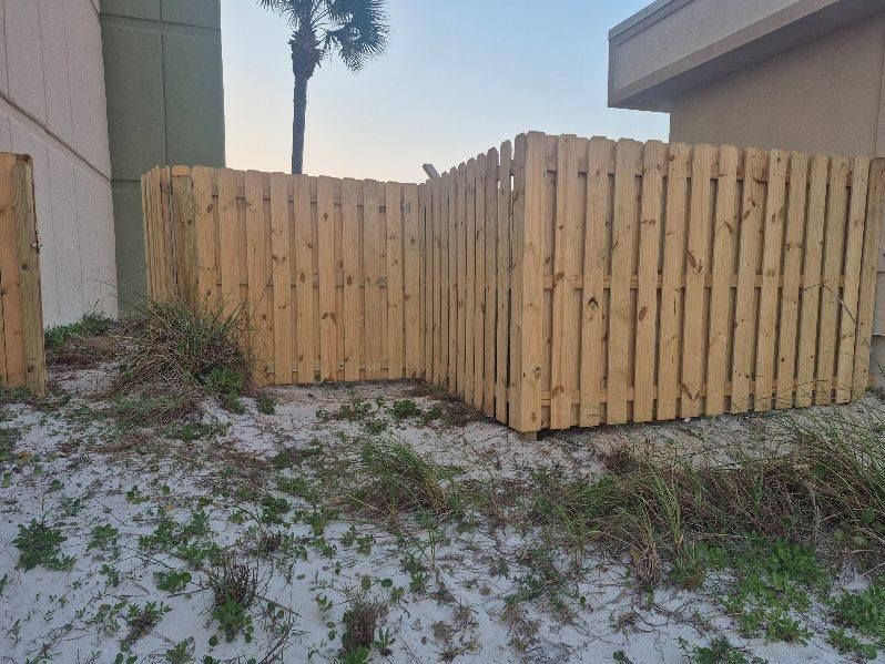 Fence Installation for Bayou Bill's Fencing in Crestview, FL