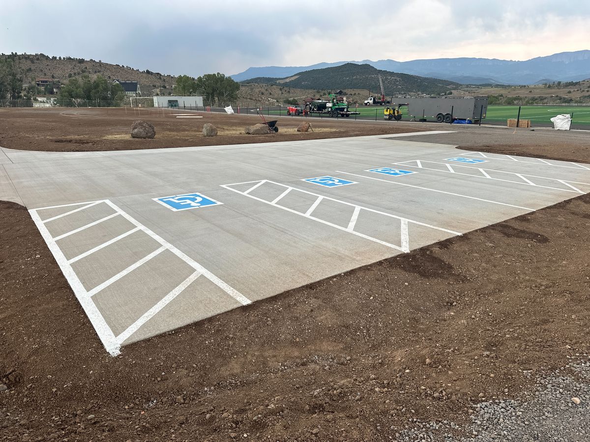 Site Concrete / Flatwork for Burner Construction LLC in Grand Junction, CO