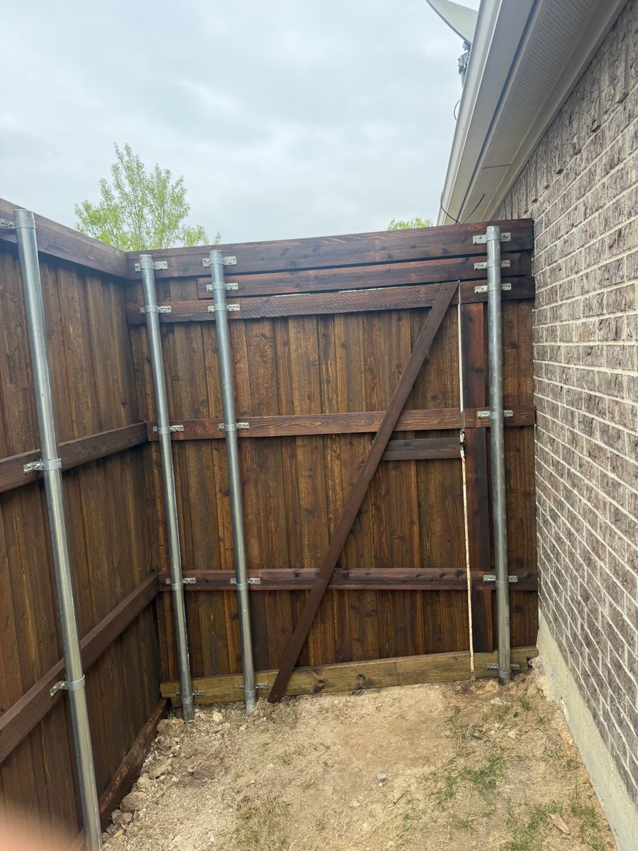 Fencing for The Cowboy Roofing in Fort Worth, TX