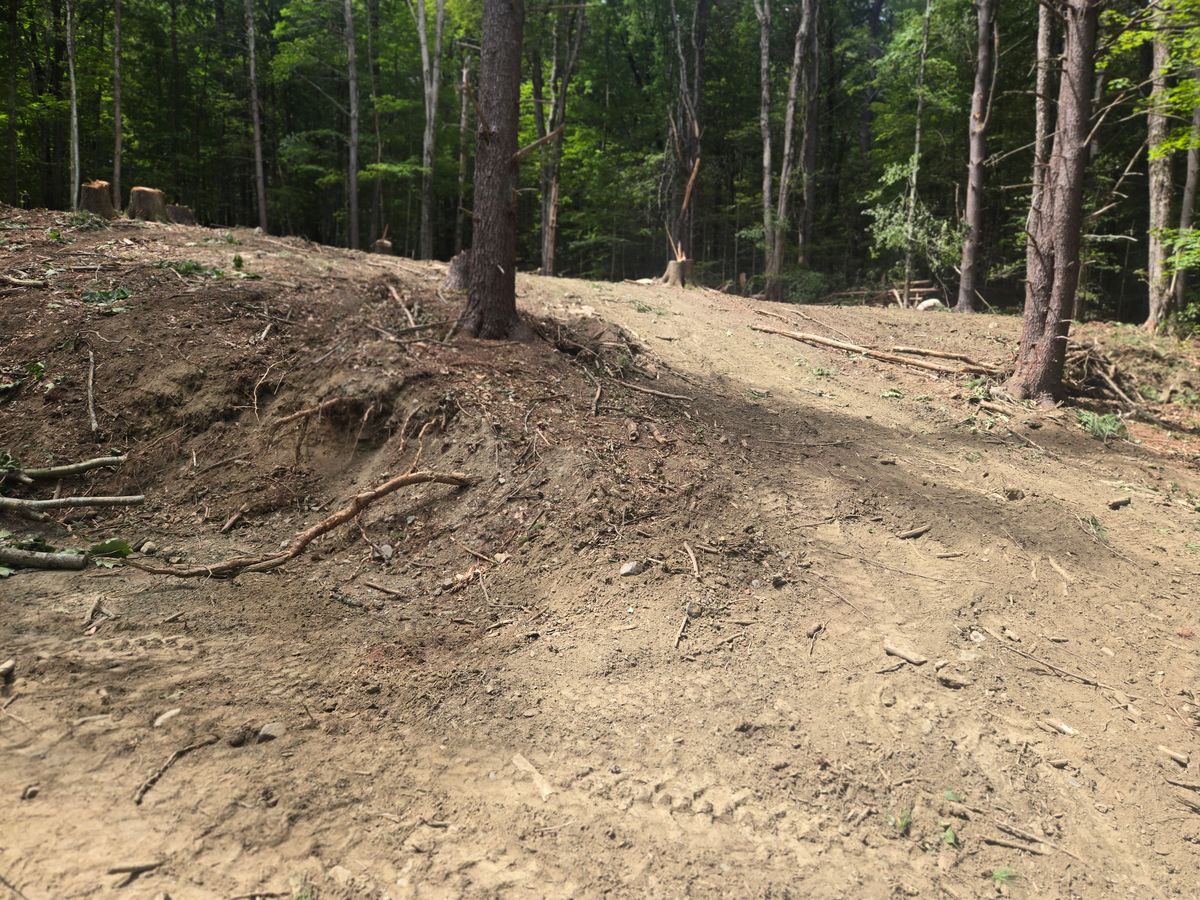 Land Clearing for MJS Excavating in Hardwick, MA