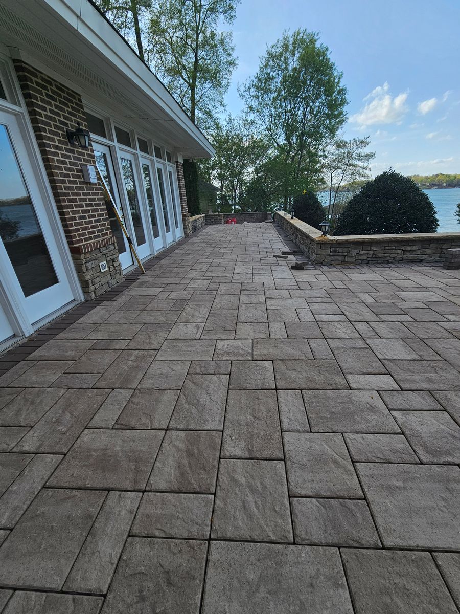Patio Construction for RA Lawn Care, Landscape & Hardscape in Littleton, NC