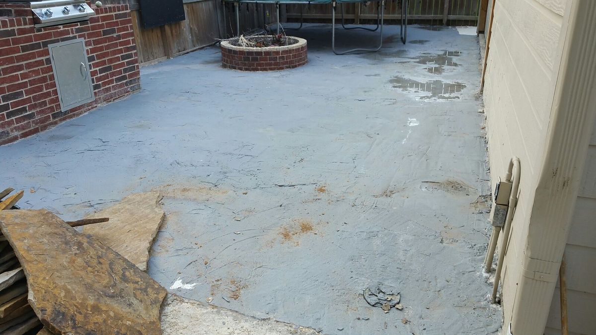Pool & Patio Restoration for Texas Curb N Borders in Houston, TX