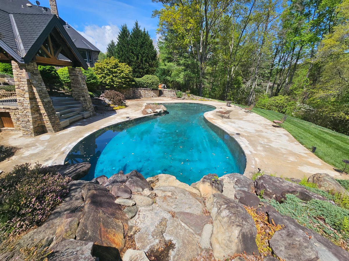 flagstone stone work for Acosta's Stone work in Hendersonville, NC