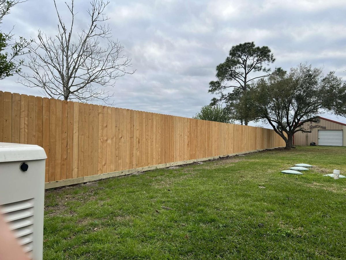 Fence Installation for Longhorn Fence & Land Development in Webster, TX