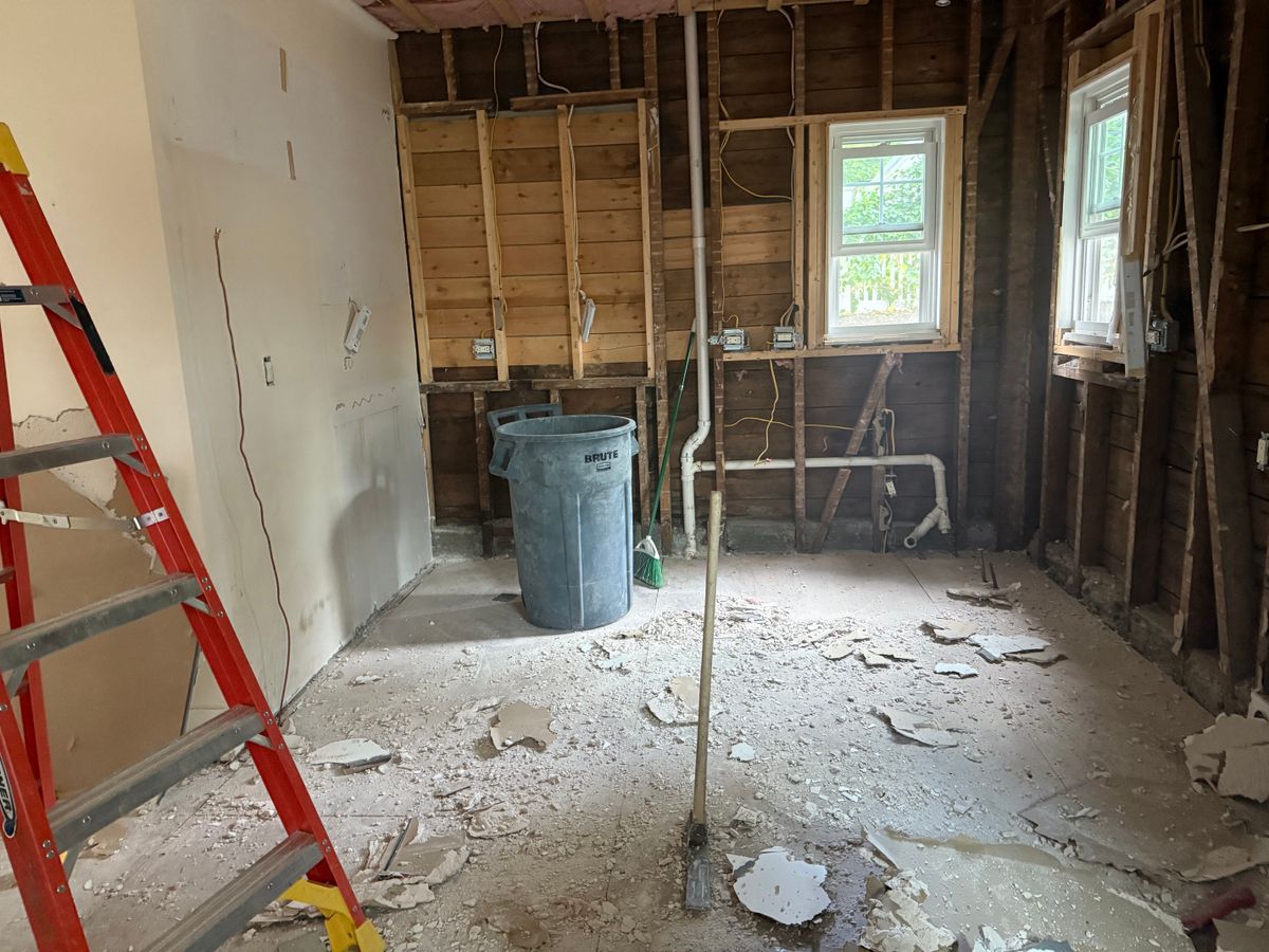 House demolition for Quality Demo Services in Lawrence, MA