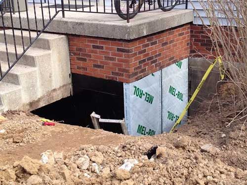 Foundation Repairs for Dick's Masonry and Roofing Corp in Boston, MA