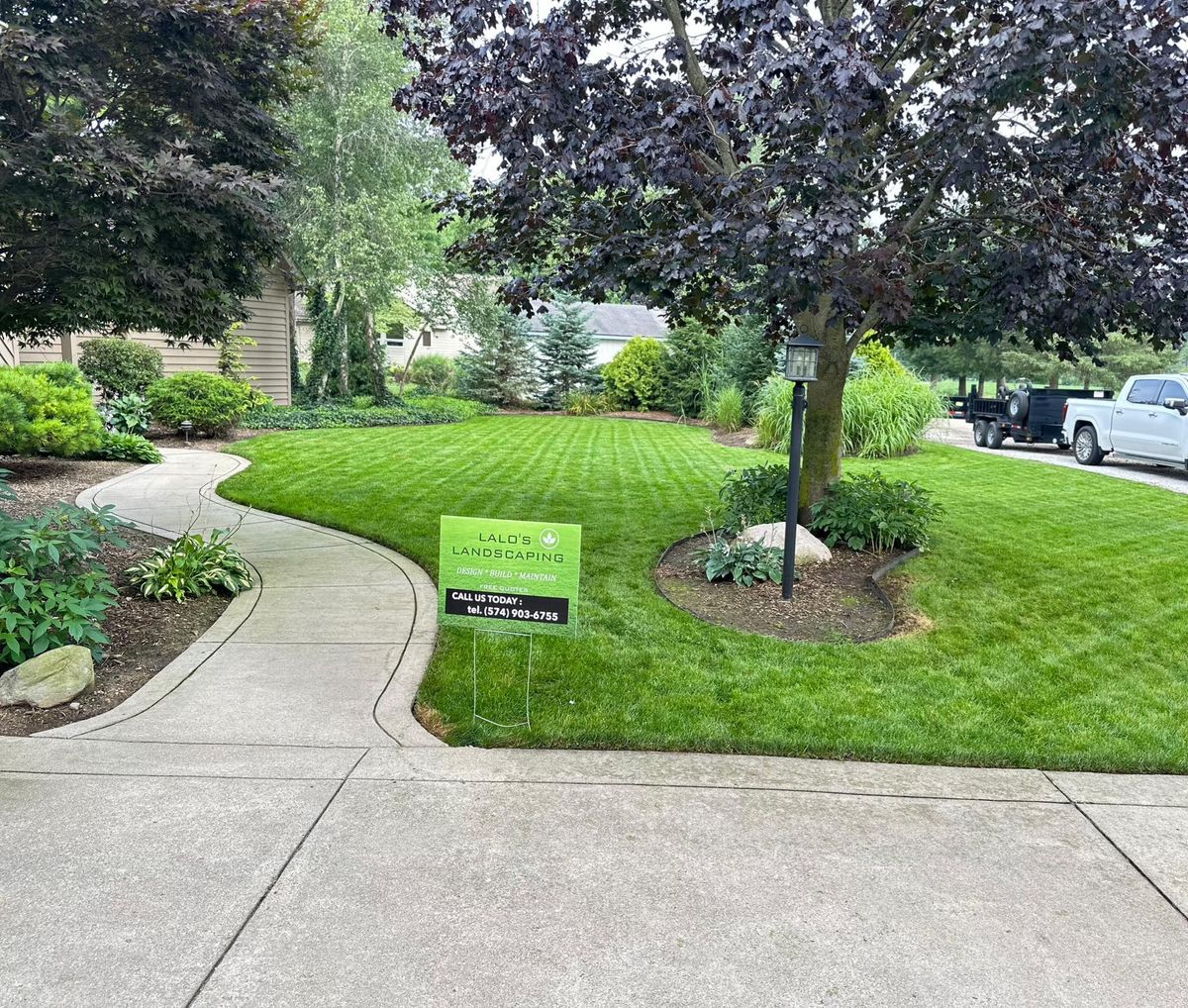 Lawn Mowing & Maintenance for Lalo's Landscaping in Goshen, IN