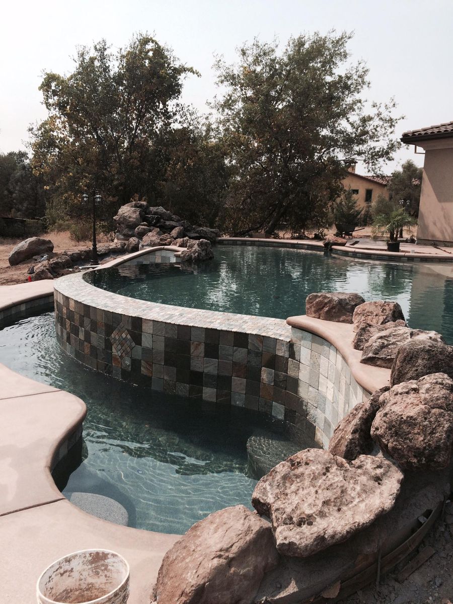 Custom Pool Design for Western Pools Inc in Marysville, CA