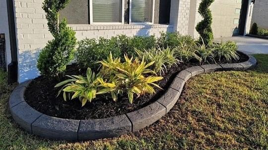 Landscaping for Texas Curb N Borders in Houston, TX