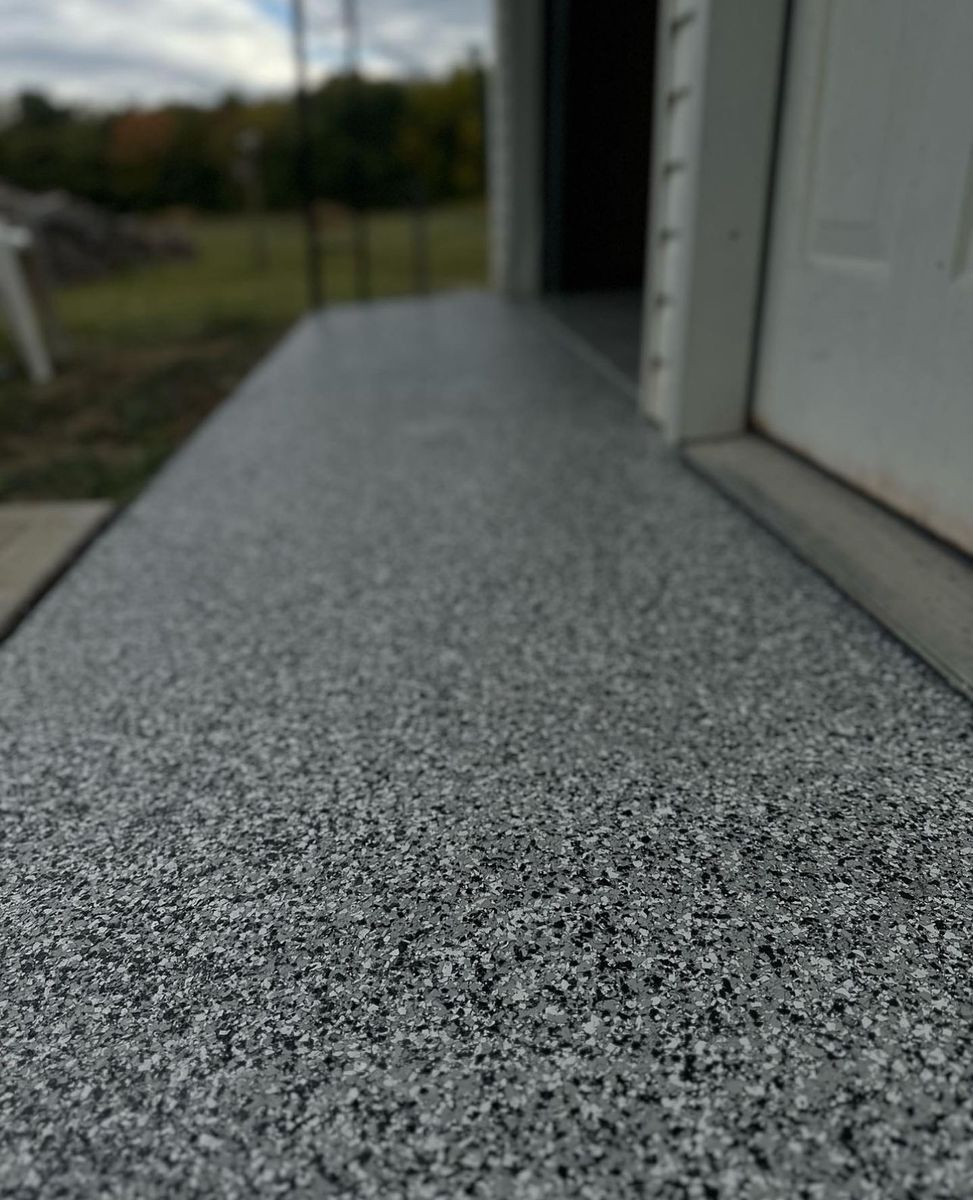 Flake Floors for Lone Wolf Coatings in Philadelphia, PA