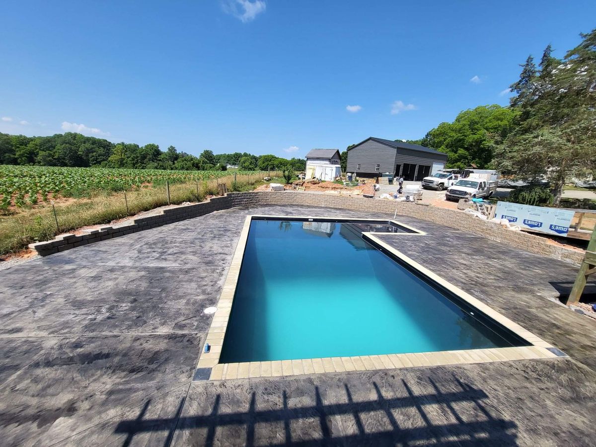 Patio Design & Construction for Miilan Construction in Boonville, NC