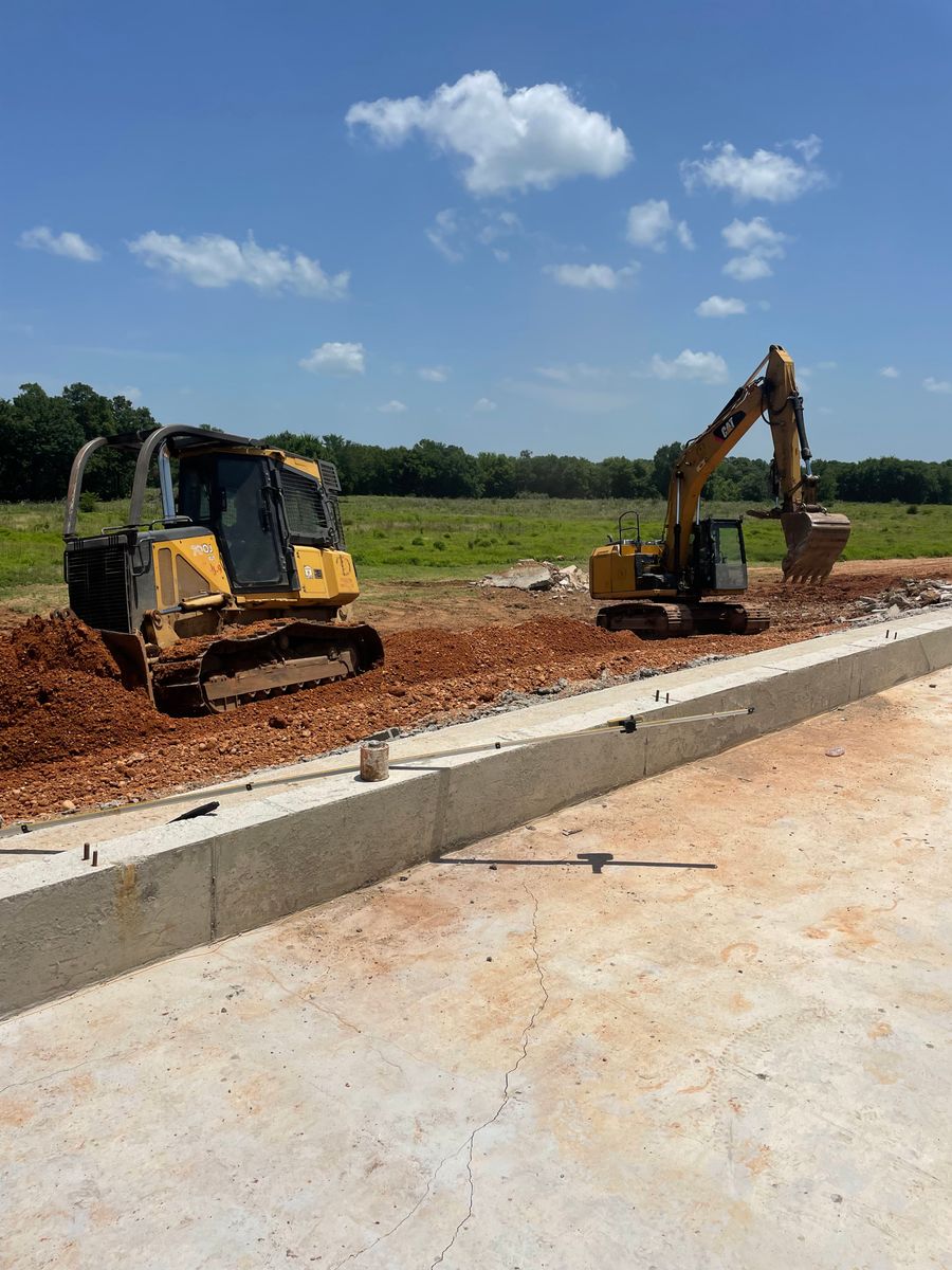 Site Preparation for JUSTIN JACQUES LLC DBA DOUBLE J EXCAVATION in Nashville, AR