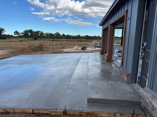 Concrete Slab Construction for TC Concrete in Elk City, OK