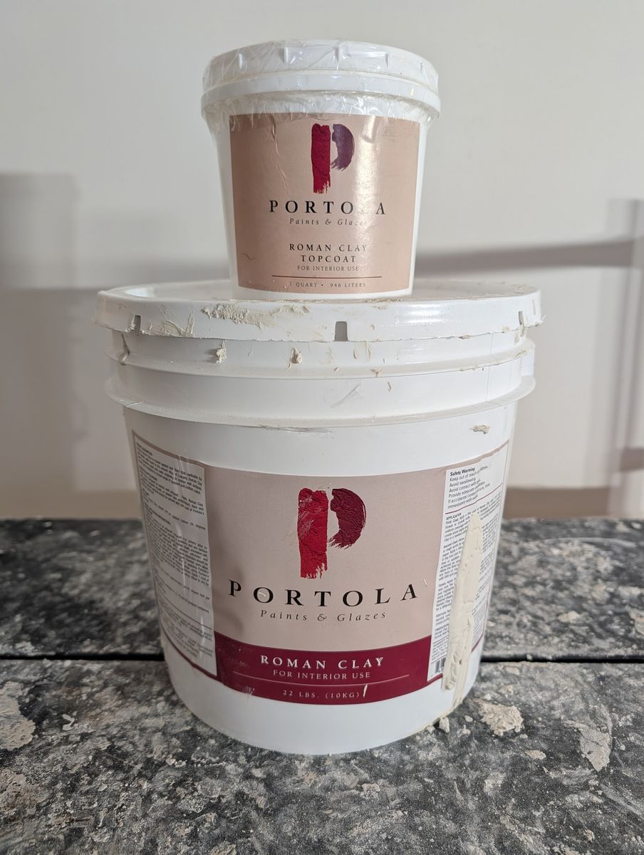 Roman Clay Finishing for Bambinos Painting in Durham, NC
