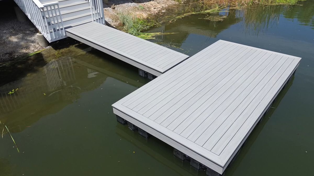 Dock Construction for Austin LoBue Construction in Cottonwood, CA