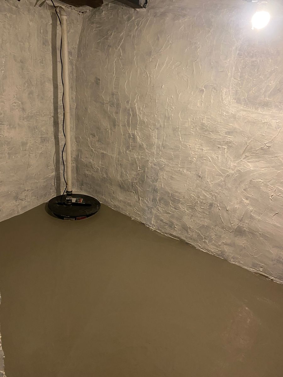 Concrete finishing/installation for Markey Masonry LLC in Phoenixville, PA