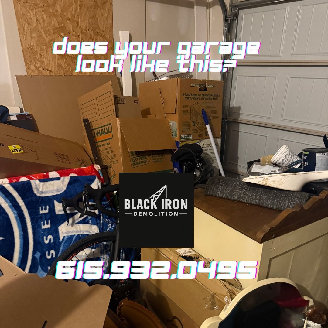 Junk Removal for Black Iron Demolition in Nashville, TN