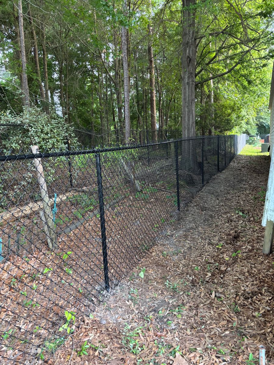 Fence Installation for JB Nealy Fence in Elgin, SC