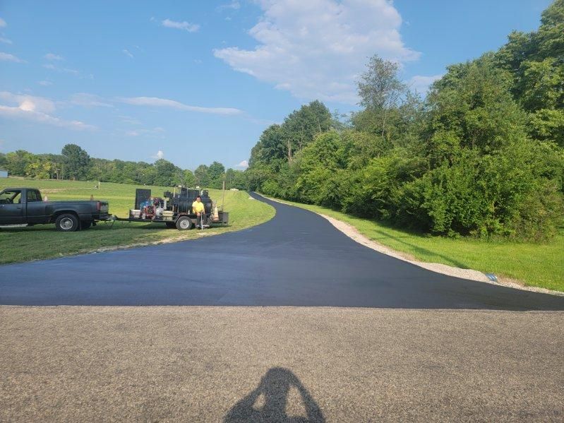 Roadway Paving for Smith's Paving and Sealcoating in Rushville, IN