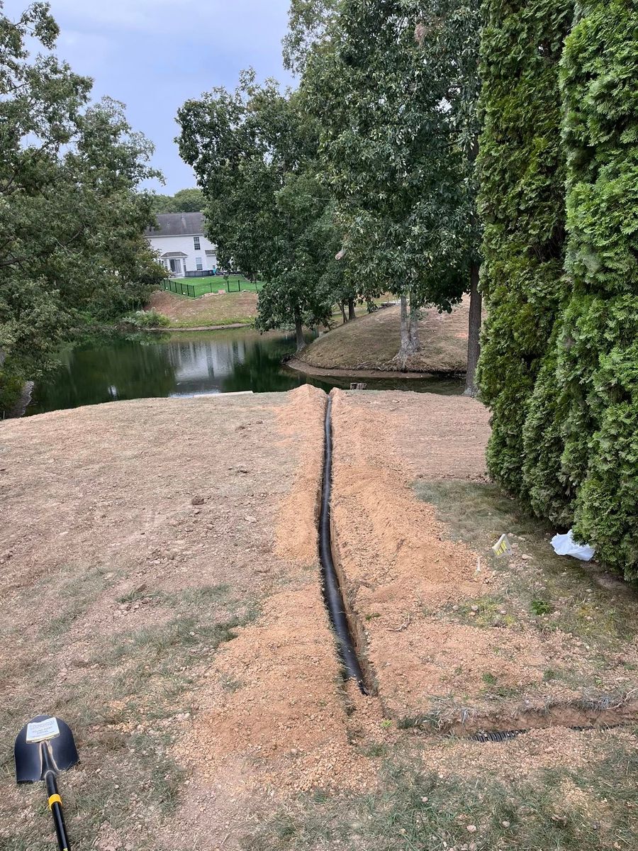 Trenching for KG Ground Development and Transportation in Newton, IL