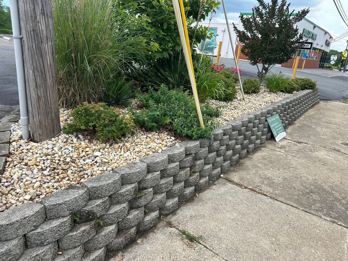 Retaining Wall Construction for The Whole 9 Yards Landscape VA in Heathsville, VA