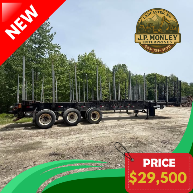 2015 Manac 48ft Log Trailer for  in Northumberland, NH
