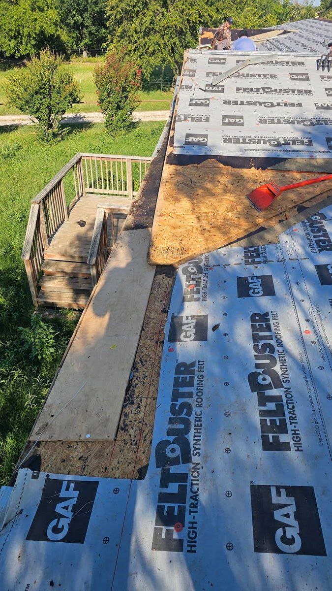 Roofing for McKay & Hands in Mineral Wells, TX