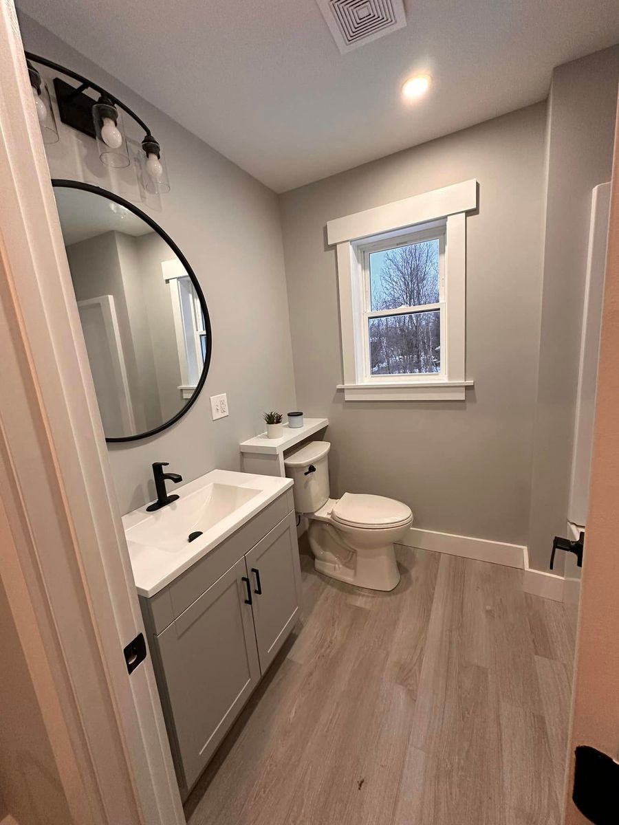 Bathroom Renovation for 207 Improvement in Falmouth, ME