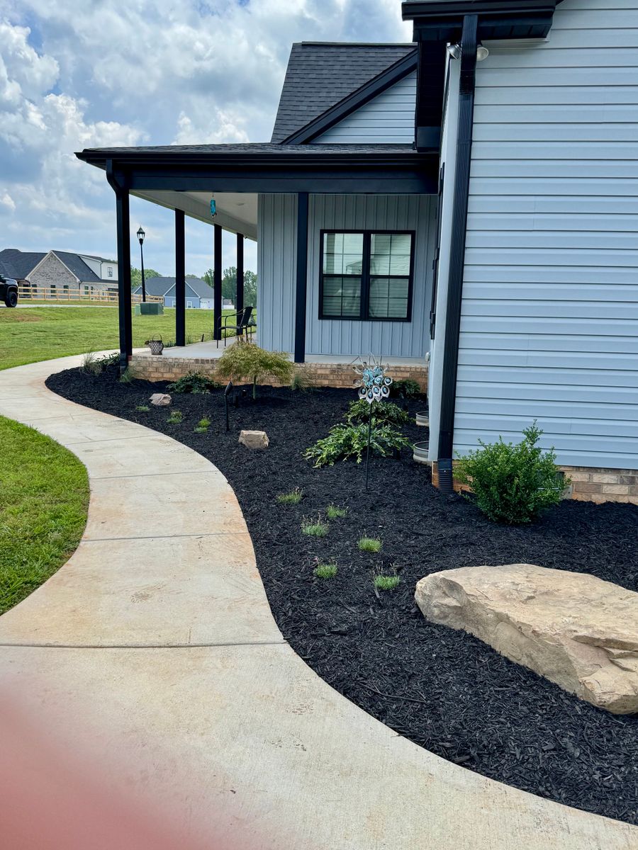 New Landscape Installations for Malboeuf Landscaping, Inc in Kernersville, NC