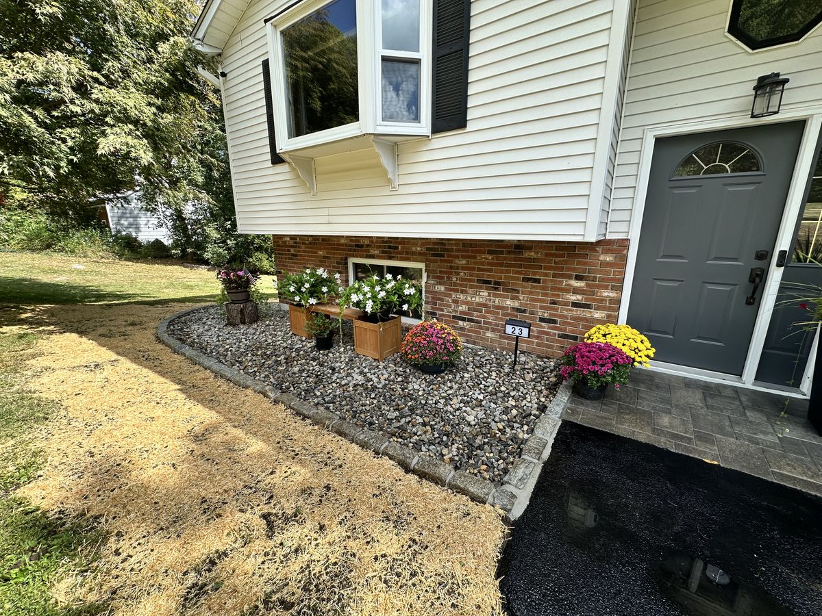 Patio building for NK Landscaping LLC in Dutchess County, NY