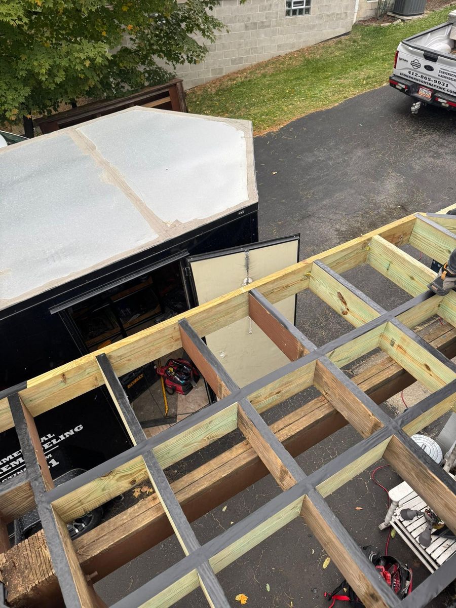 Carpentry for Ironborn Contracting in Pittsburgh, PA