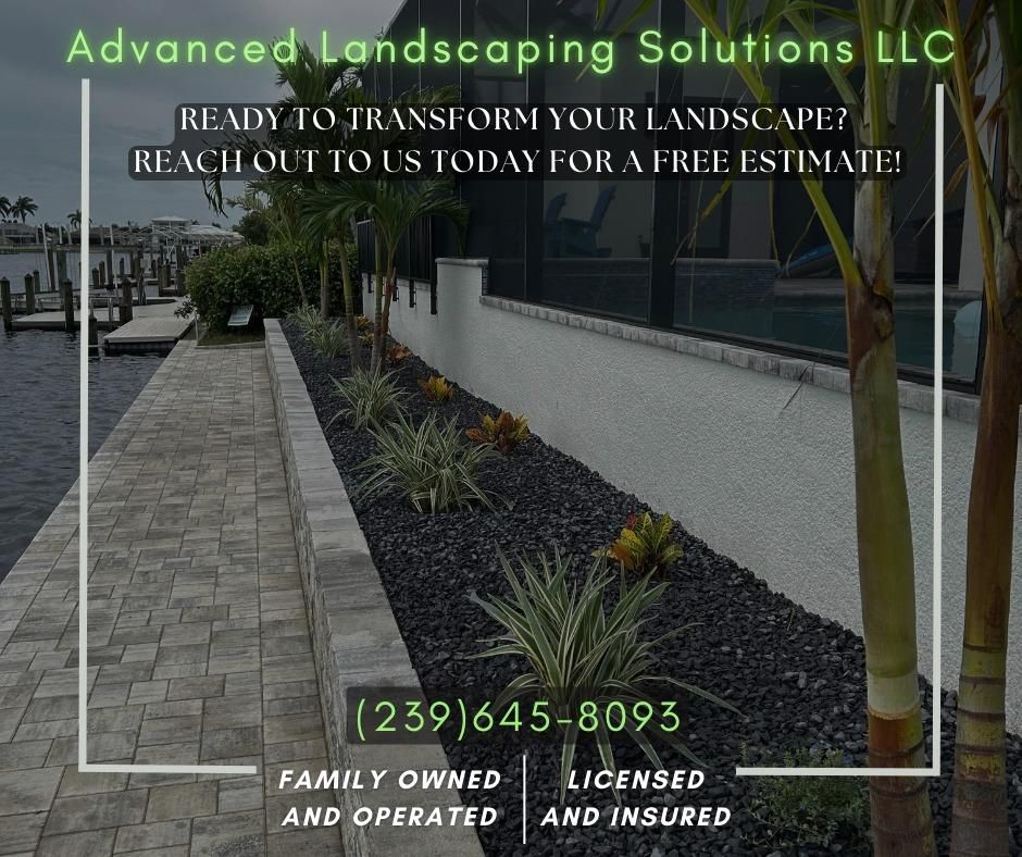 Landscape Design and Installation for Advanced Landscaping Solutions LLC in Fort Myers, FL