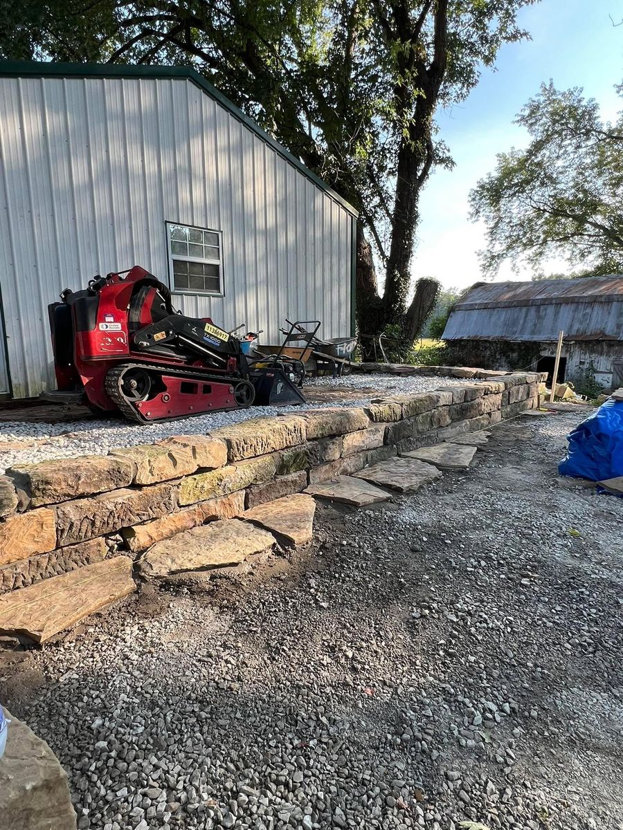 Retaining Wall Construction for Full Service Landscaping in Louisville, KY