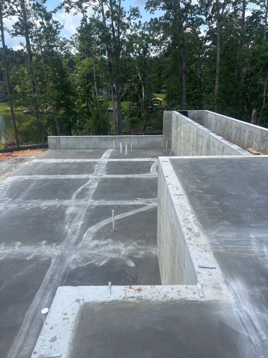 Excavation for Baer & Sons Concrete in Greenwood County, SC