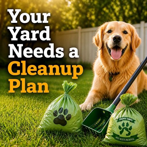 Dog Poop Cleaning for Happy Paws Pet Waste Removal in Van Alstyne, TX