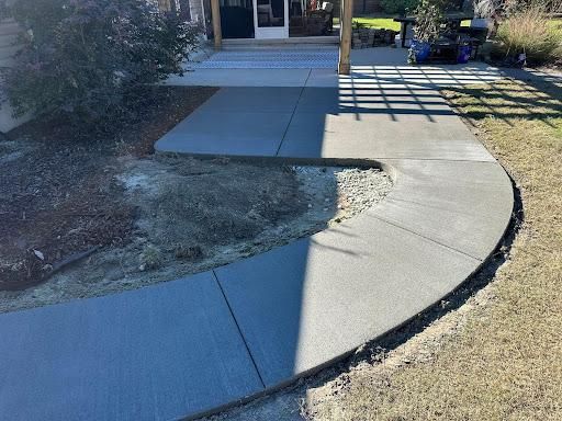 Concrete for Nature Tones Landscaping & Hardscaping in Hampstead, NC