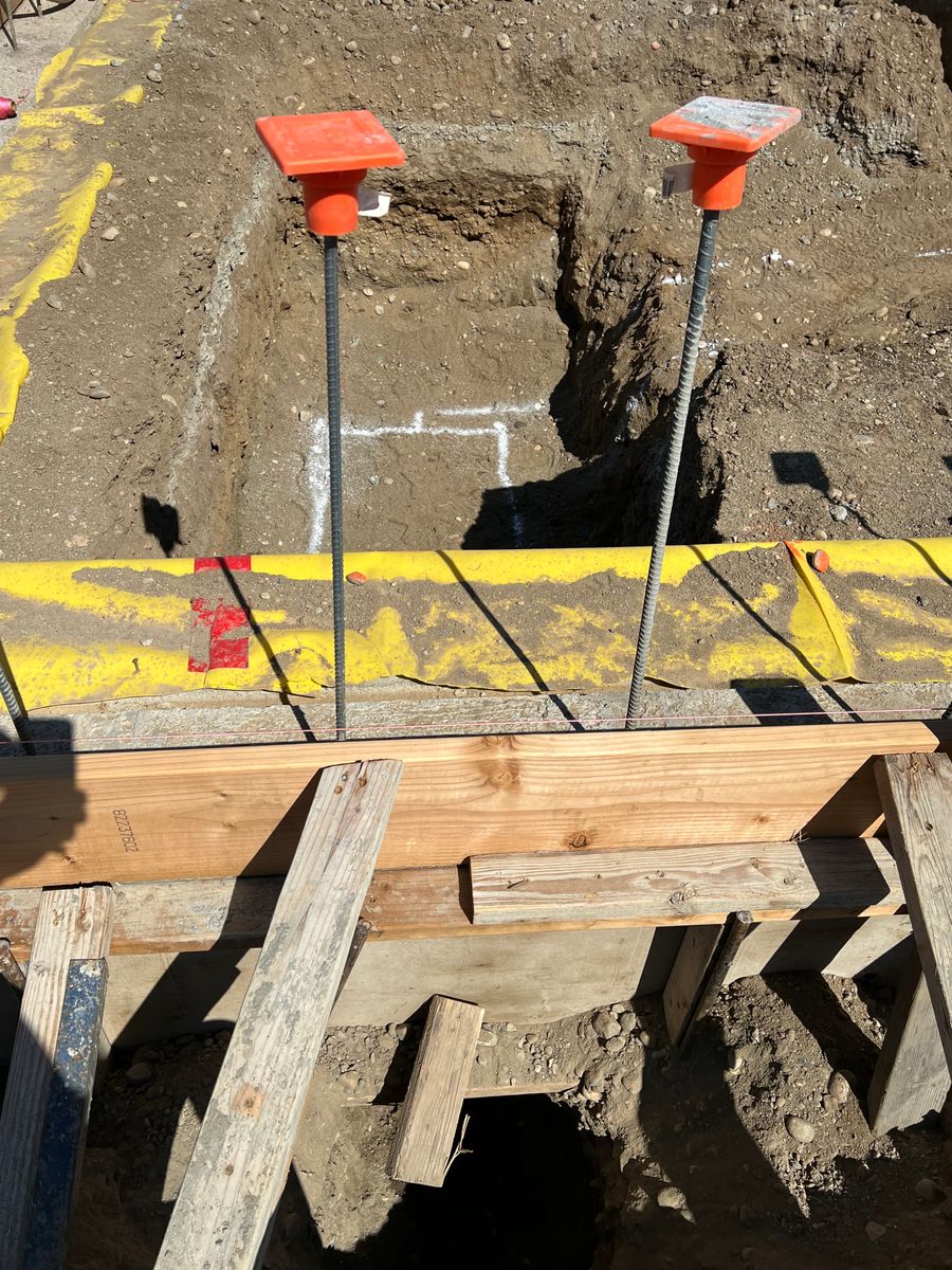 Site Preparation & foundation dig outs for Seymour Excavating in Omak, WA