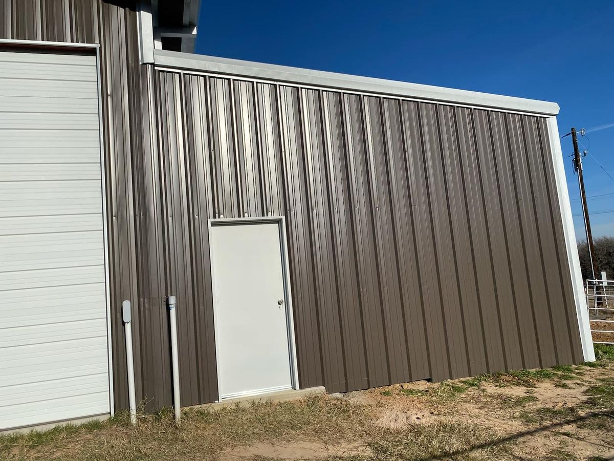 Metal Building Construction for JG Welding & Construction Services in Weatherford, TX