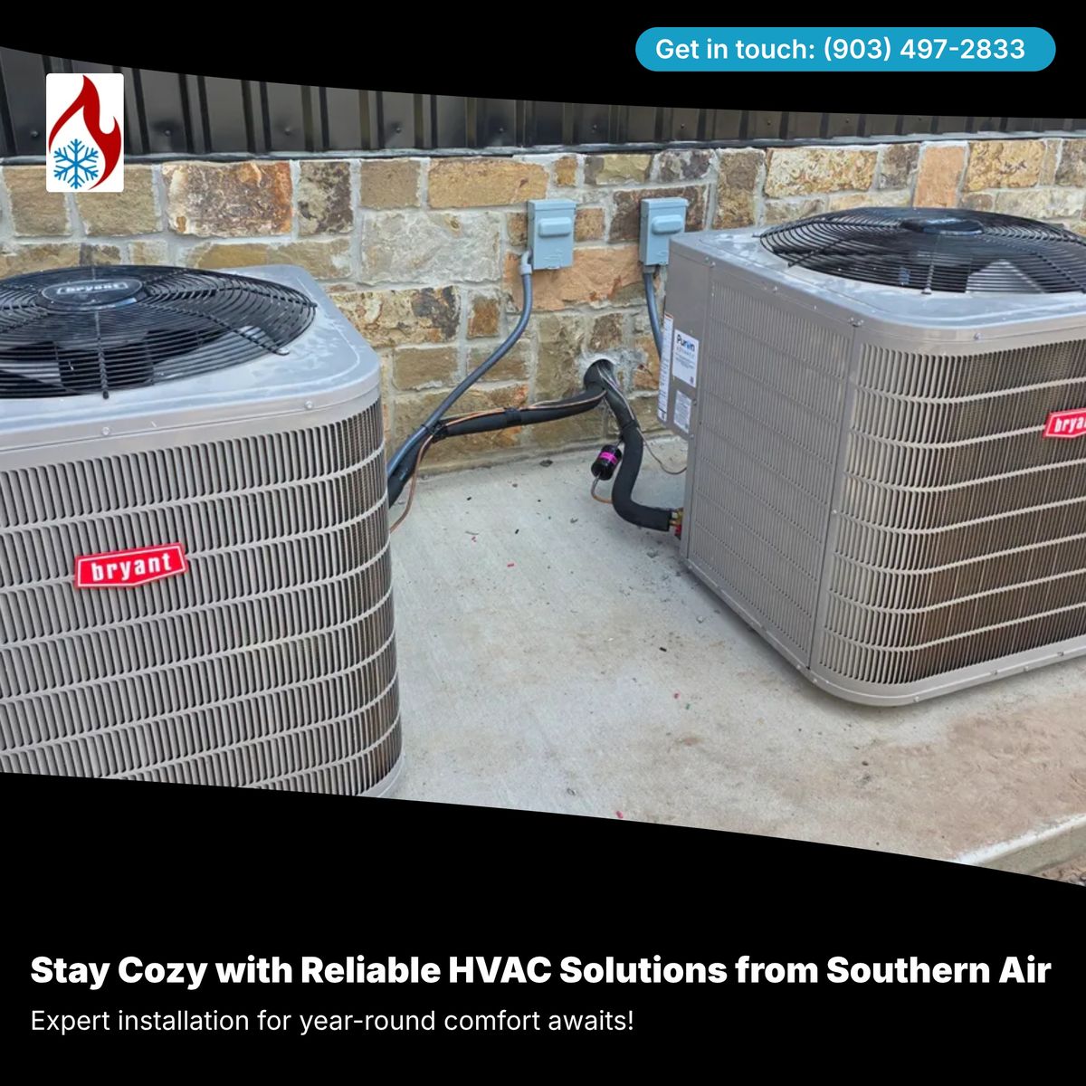 Residential HVAC Installation for Southern Air Service Co. in Alba, TX