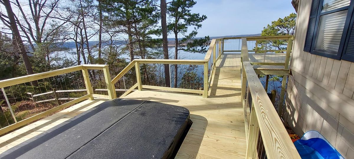 Wood Decks for NWA Custom Decks & Builds in Bentonville, AR