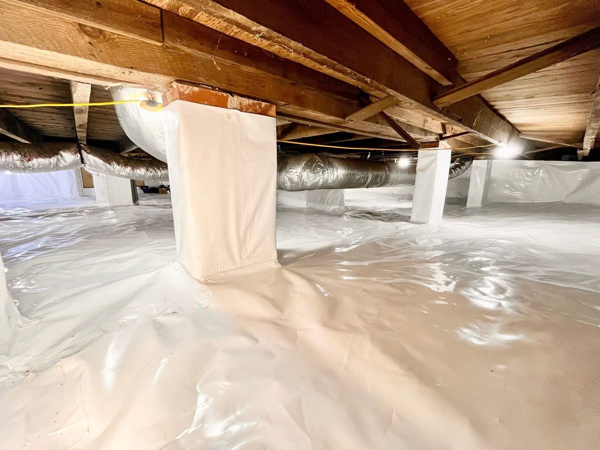 Crawlspace Encapsulation for Cool Hand Home Improvements in Spartanburg, SC
