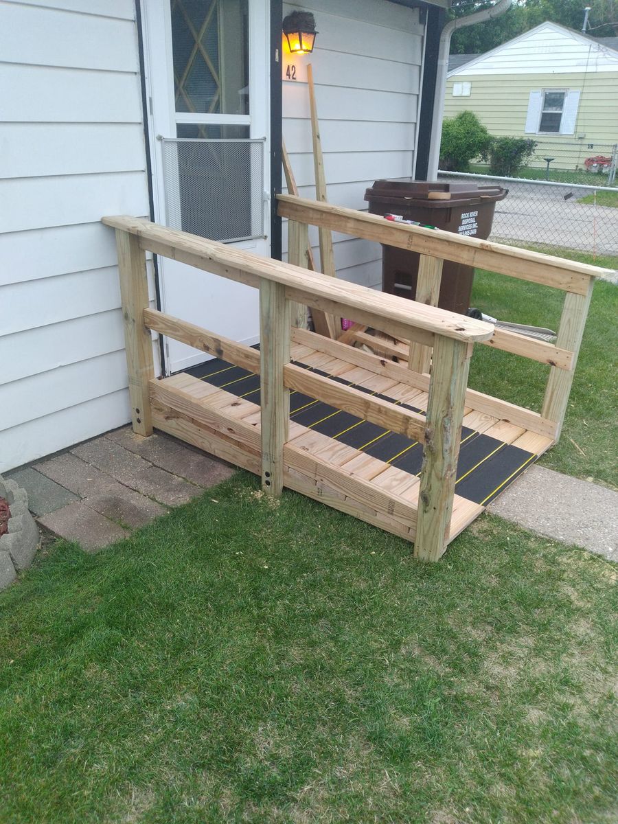 Deck Installation for The Handyman Viking in Dandridge, TN