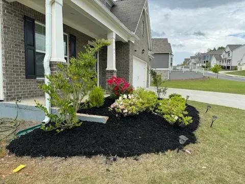 Mulch Installation for Palmour's Lawn Care in Gainesville, GA