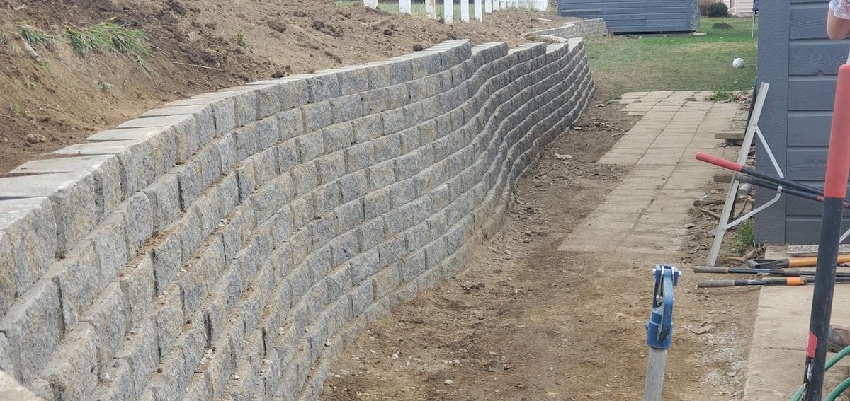 Retaining Wall for Ida-Home Hardscapes in Coeur d'Alene, ID