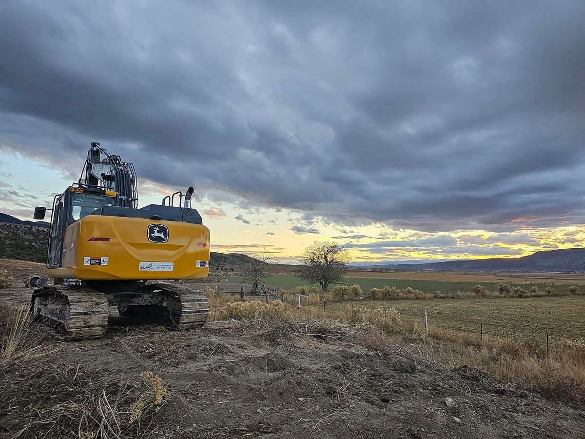 Land Grading for DL Dirtworks LLC in Ephraim, UT