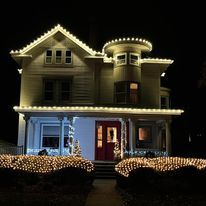  Christmas Light Installation for Devin & Son's Landscaping in Versailles, IN