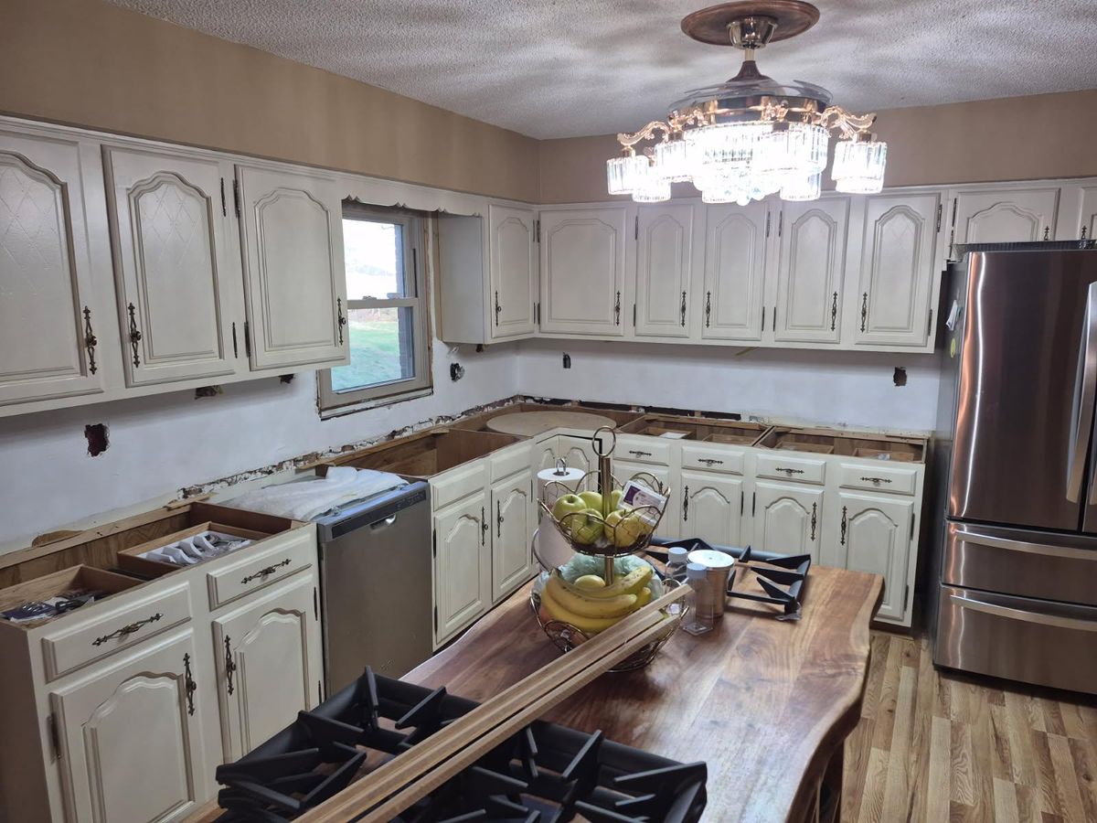 Kitchen Renovation for Top Tier Construction in Evansville, IN