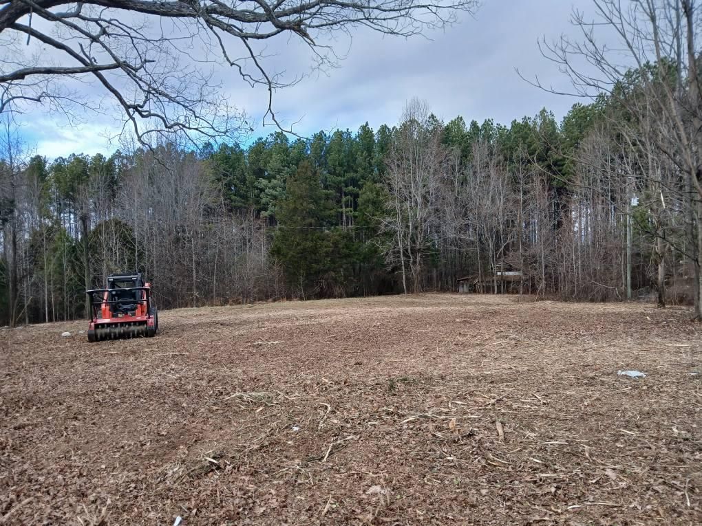 Forestry Mulching for Whiskey Ridge Mulching & Land Services in South Boston, VA