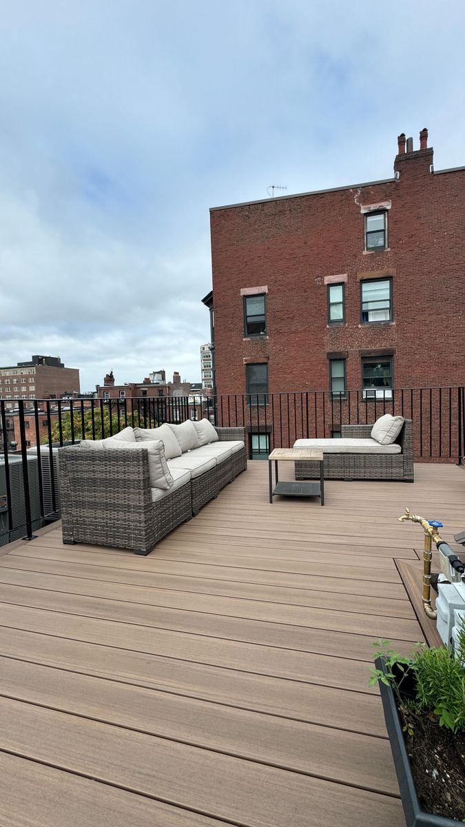 Deck Installation for Modern Art Construction in Lynn, MA